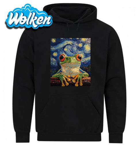 Obrázek produktu Pánská mikina Žába ve Hvězdné noci