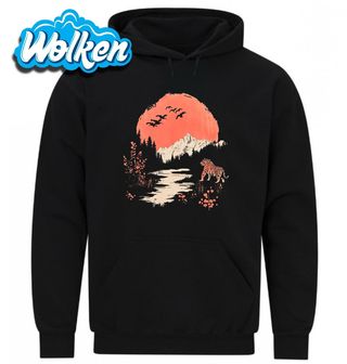 Mikina Japonský Tygr pod Horou Fudži.jpg