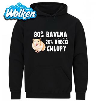 Mikina 80 % Bavlna, 20 % Křeččí Chlupy.jpg