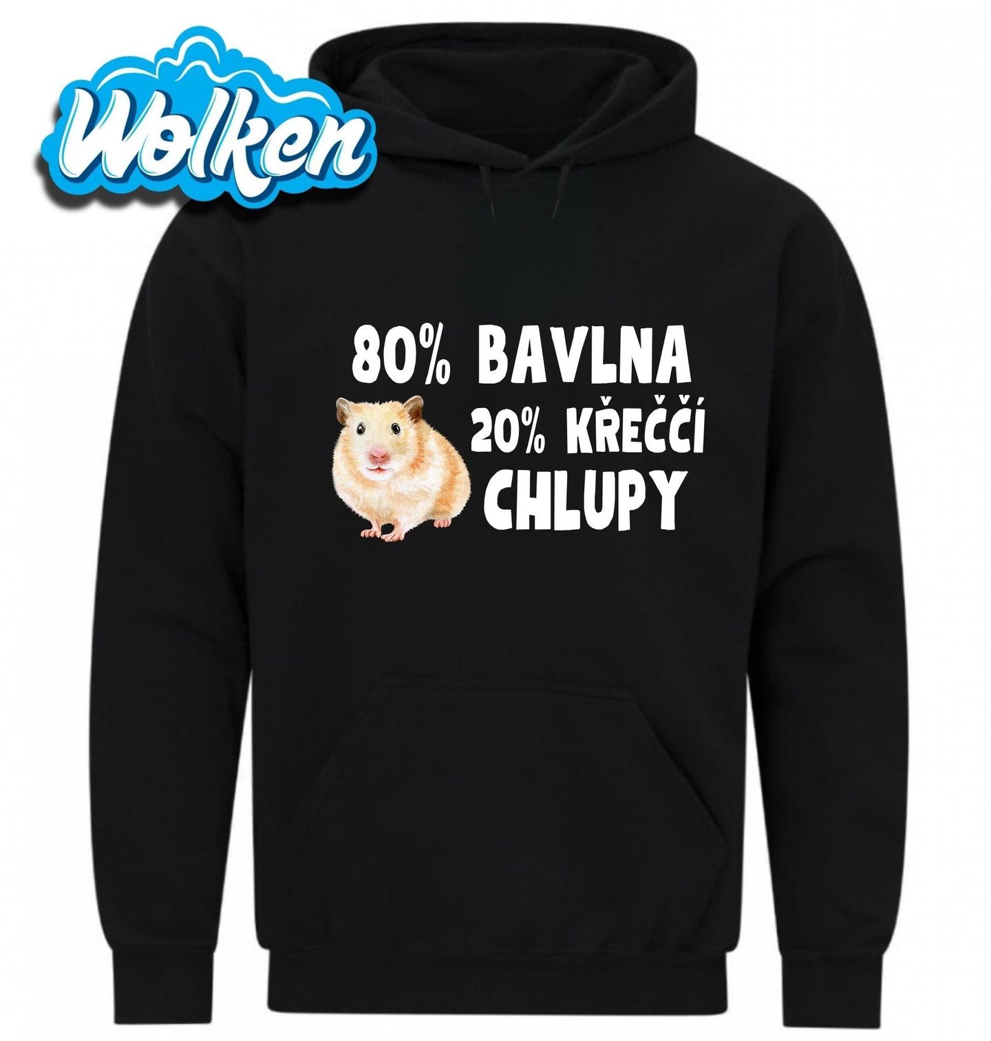 Mikina 80 % Bavlna, 20 % Křeččí Chlupy.jpg