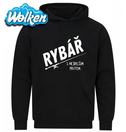 Obrázek produktu Pánská mikina Rybář s nejdelším prutem