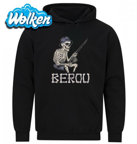 Obrázek produktu Pánská mikina Trpělivý Kostlivec na Rybách Berou