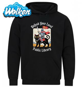 Mikina Rytíř a Kočka Ochránci Knihovny.jpg