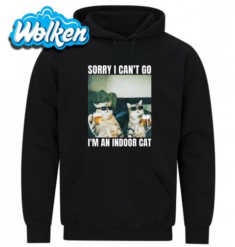 Obrázek produktu Pánská mikina Bytová kočka s Pivem