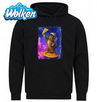 Mikina  Vesmírná Kočka na Pizze.jpg