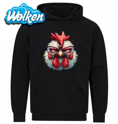 Obrázek produktu Pánská mikina Naštvaný Kohout v Brýlích