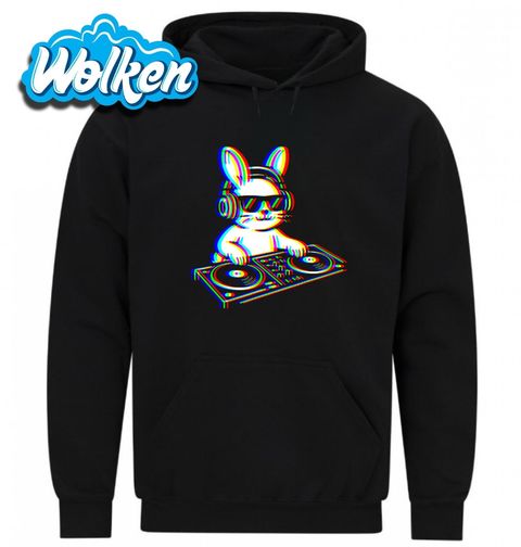 Obrázek produktu Pánská mikina DJ Králík Glitch Bunny