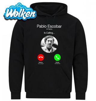 Mikina Pablo Escobar volá Phone Call.jpg