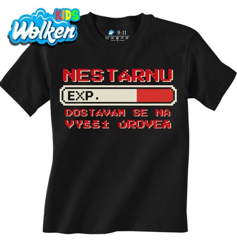 Obrázek produktu Dětské tričko Nestárnu - Dostávám se na Vyšší Úroveň
