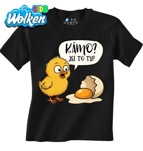 Obrázek produktu Dětské tričko Vyděšené Kuře Kámo? Jsi to ty