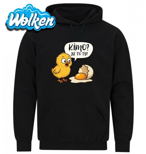 Obrázek produktu Pánská mikina Vyděšené Kuře Kámo? Jsi to ty