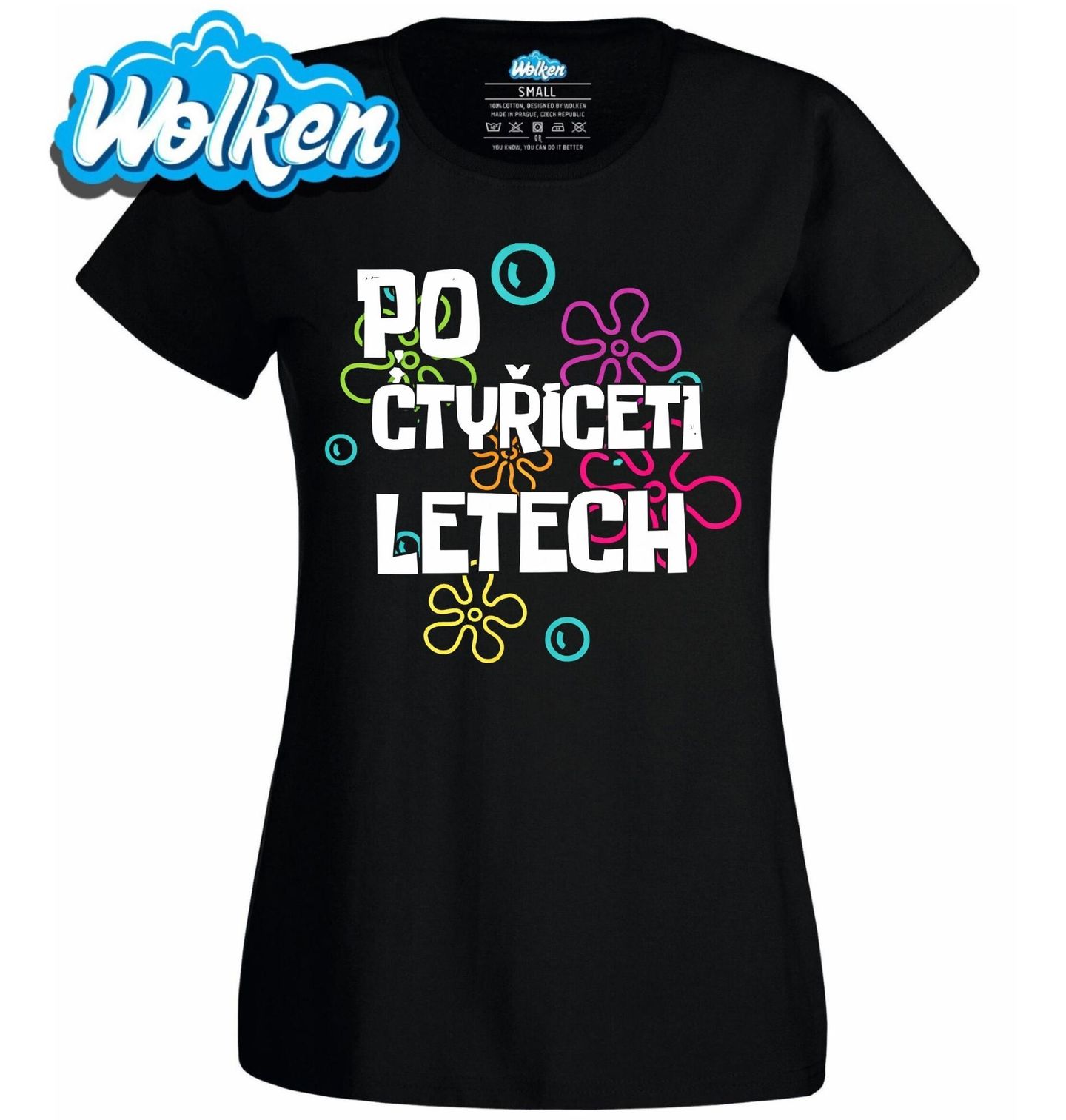 Dámské tričko Po čtyřiceti letech Bublinkový přechod.jpg