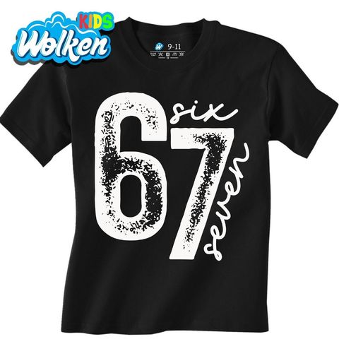 Obrázek produktu Dětské tričko Vintage 67 Six Seven Meme