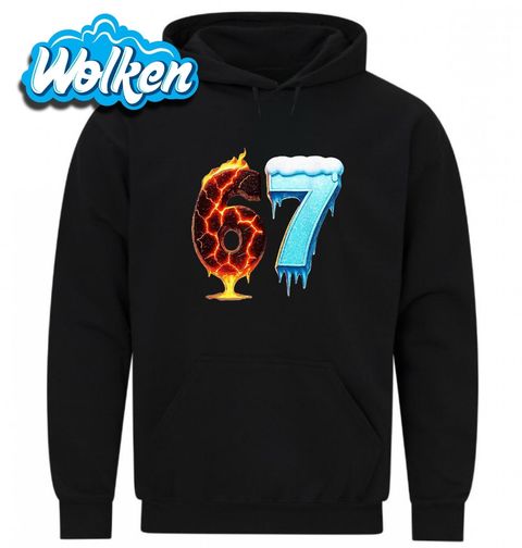 Obrázek produktu Pánská mikina Žhavě Ledová 67 Six Seven Meme