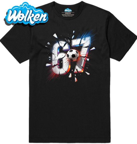 Obrázek produktu Pánské tričko Střela Fotbalového Míče 67 Six Seven