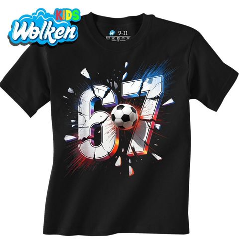 Obrázek produktu Dětské tričko Střela Fotbalového Míče 67 Six Seven