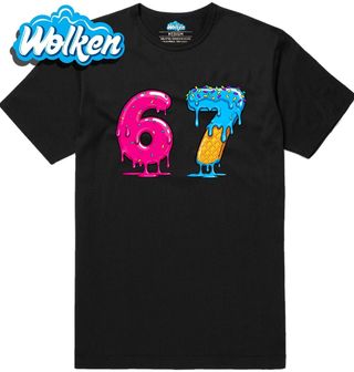 Pánské tričko Rozteklá Zmrzlina 67 Six Seven.jpg