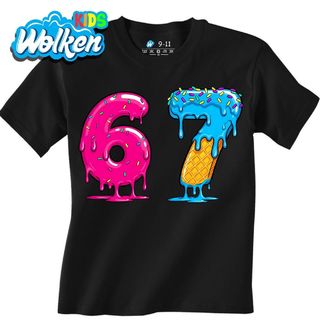 Dětské tričko Rozteklá Zmrzlina 67 Six Seven.jpg