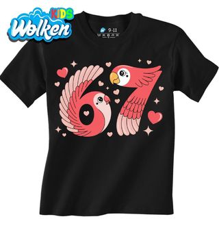 Dětské tričko Zamilovaní Papoušci 67 Six Seven.jpg