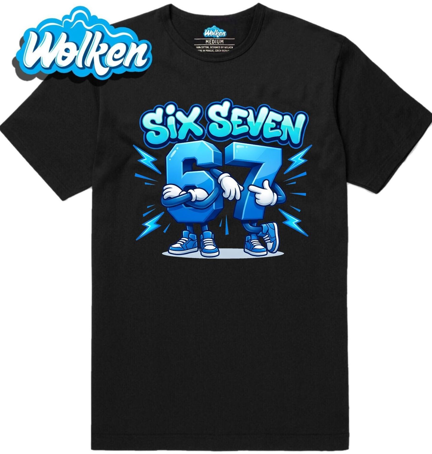 Pánské tričko Cool Postavičky 67 Six Seven.jpg