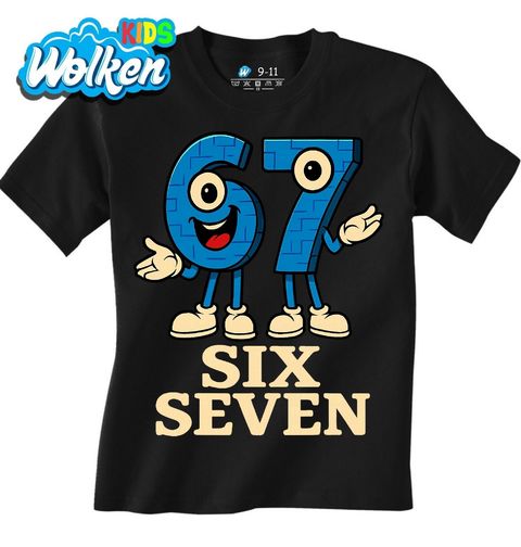 Obrázek produktu Dětské tričko Meme Přátelé 67 Six Seven