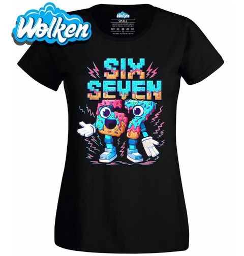 Obrázek produktu Dámské tričko Zmrzlinový Meme 67 Six Seven