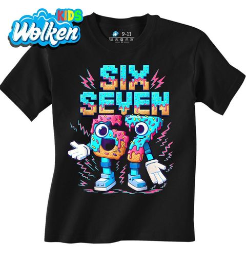 Obrázek produktu Dětské tričko Zmrzlinový Meme 67 Six Seven