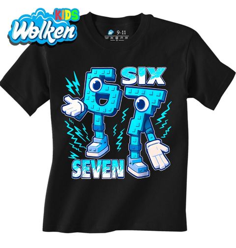 Obrázek produktu Dětské tričko Lego Postavičky 67 Six Seven