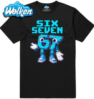 Pánské tričko Roztomilé Postavičky 67 Six Seven.jpg