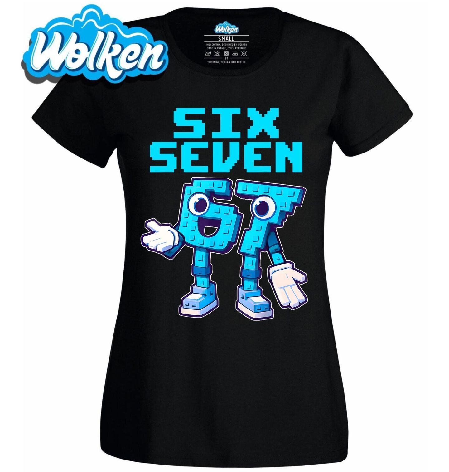 Dámské tričko Roztomilé Postavičky 67 Six Seven.jpg