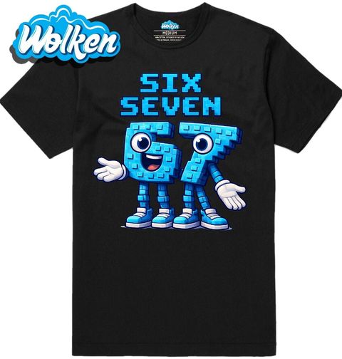Obrázek produktu Pánské tričko Usměvavá Šest Sedm 67 Six Seven