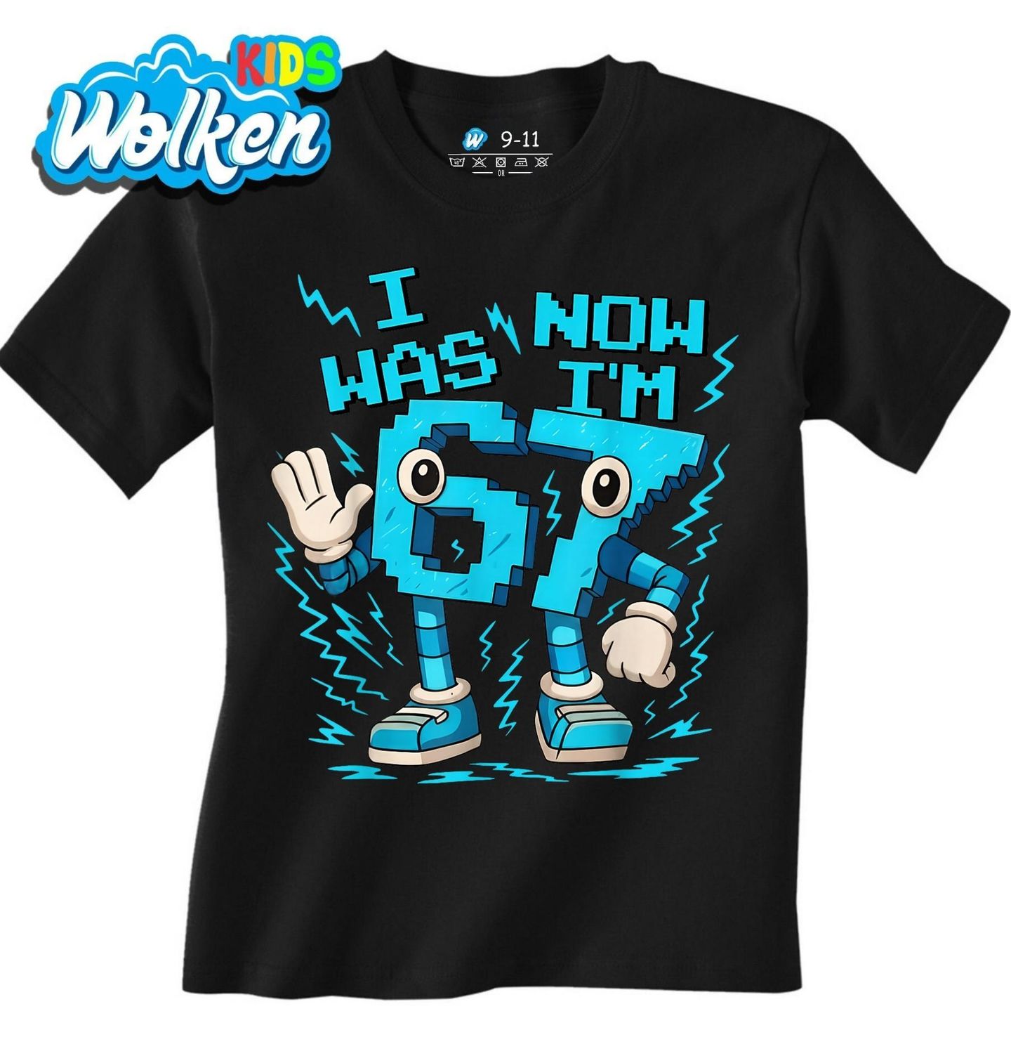 Dětské tričko Bylo mi 6, teď je mi 7 Six Seven Meme 67.jpg