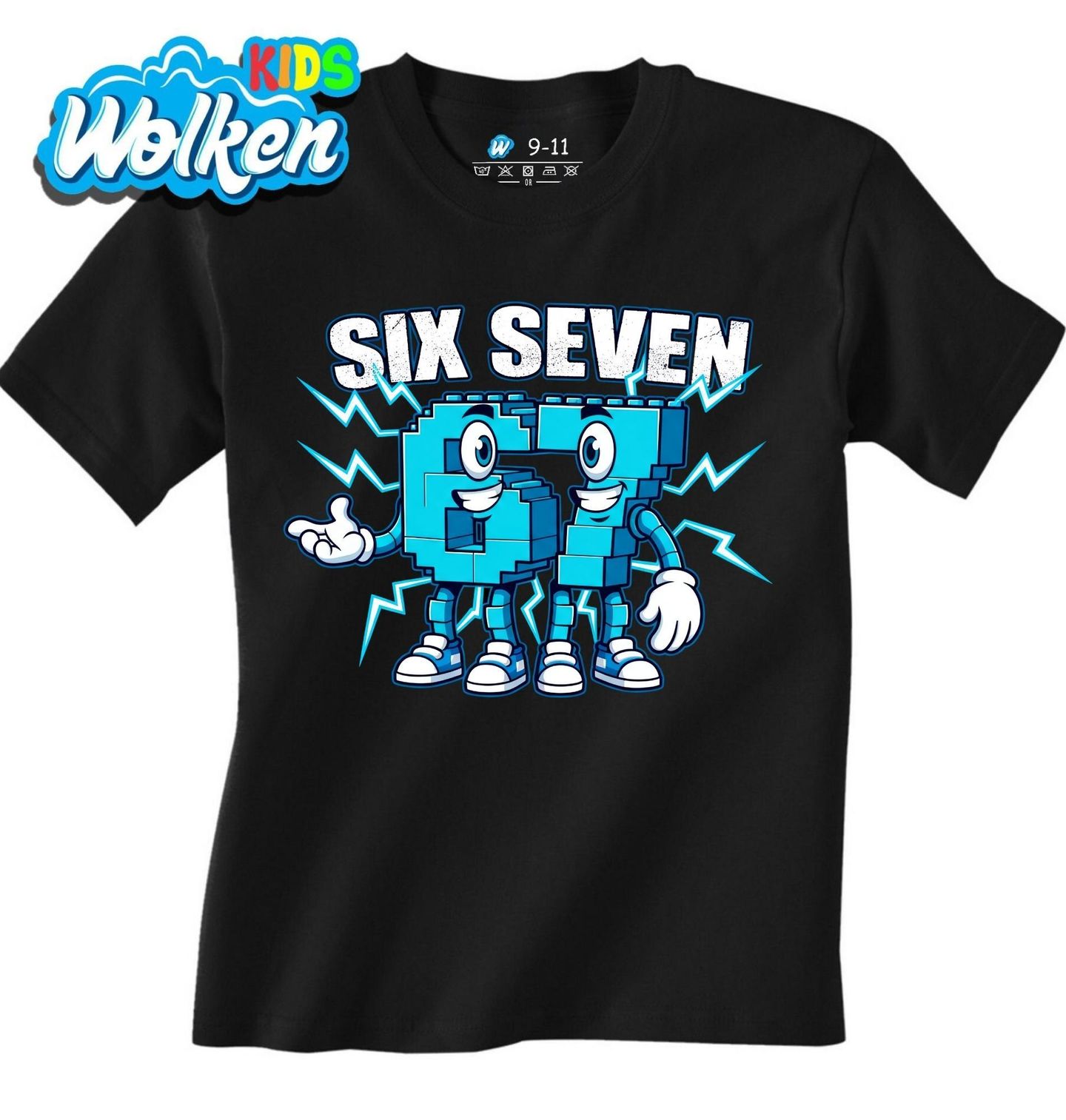 Dětské tričko Legendární Meme 67 Six Seven.jpg