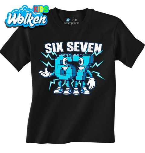 Obrázek produktu Dětské tričko Legendární Meme 67 Six Seven