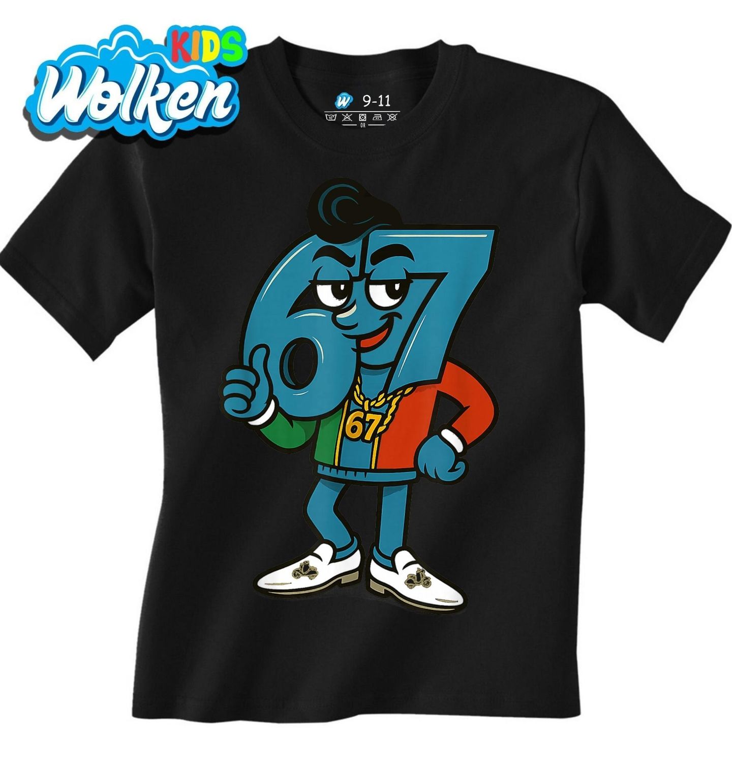 Dětské tričko Italská Legenda 67 Six Seven.jpg