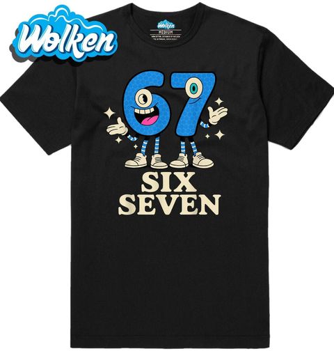 Obrázek produktu Pánské tričko Veselé Číslice 67 Six Seven