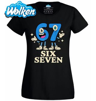Dámské tričko Veselé Číslice 67 Six Seven.jpg