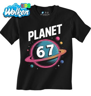 Dětské tričko Vesmírná Planeta 67 Six Seven.jpg