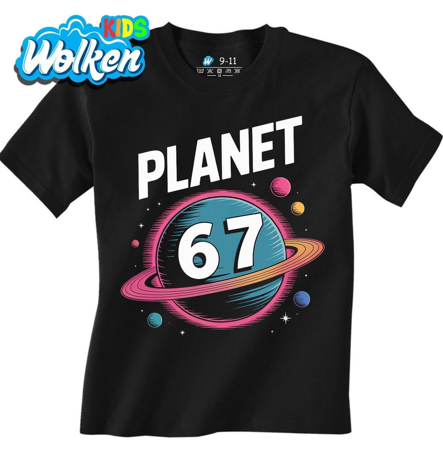 Dětské tričko Vesmírná Planeta 67 Six Seven.jpg