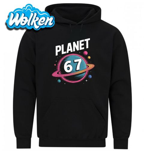 Obrázek produktu Pánská mikina Vesmírná Planeta 67 Six Seven
