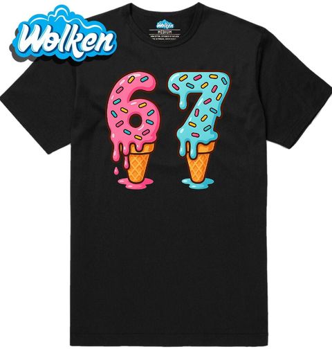 Obrázek produktu Pánské tričko Zmrzlinový Kornout 67 Six Seven