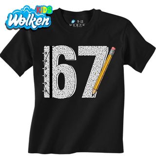 Dětské tričko Školní Sešit 67 Six Seven.jpg