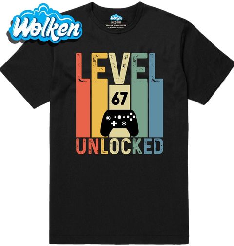 Obrázek produktu Pánské tričko Level 67 Odemčen Retro Six SevenLevel 67 Odemčen Retro Six Seven