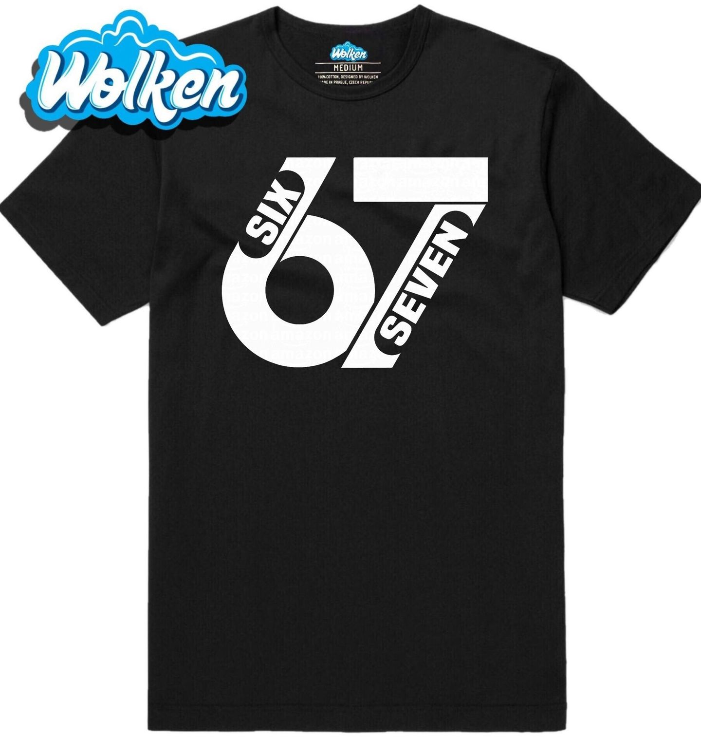 Pánské tričko Síla Internetu 67 Six Seven Meme.jpg