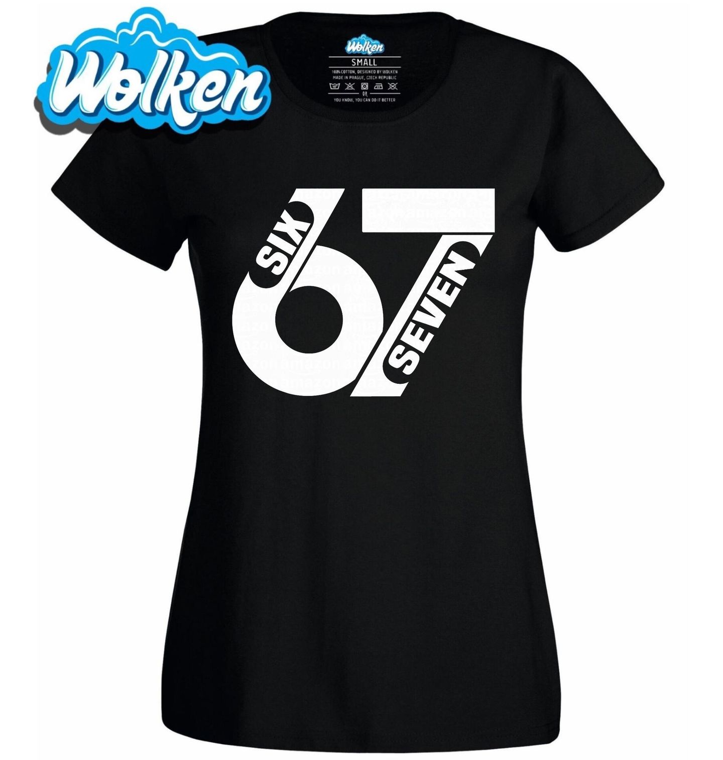 Dámské tričko Síla Internetu 67 Six Seven Meme.jpg