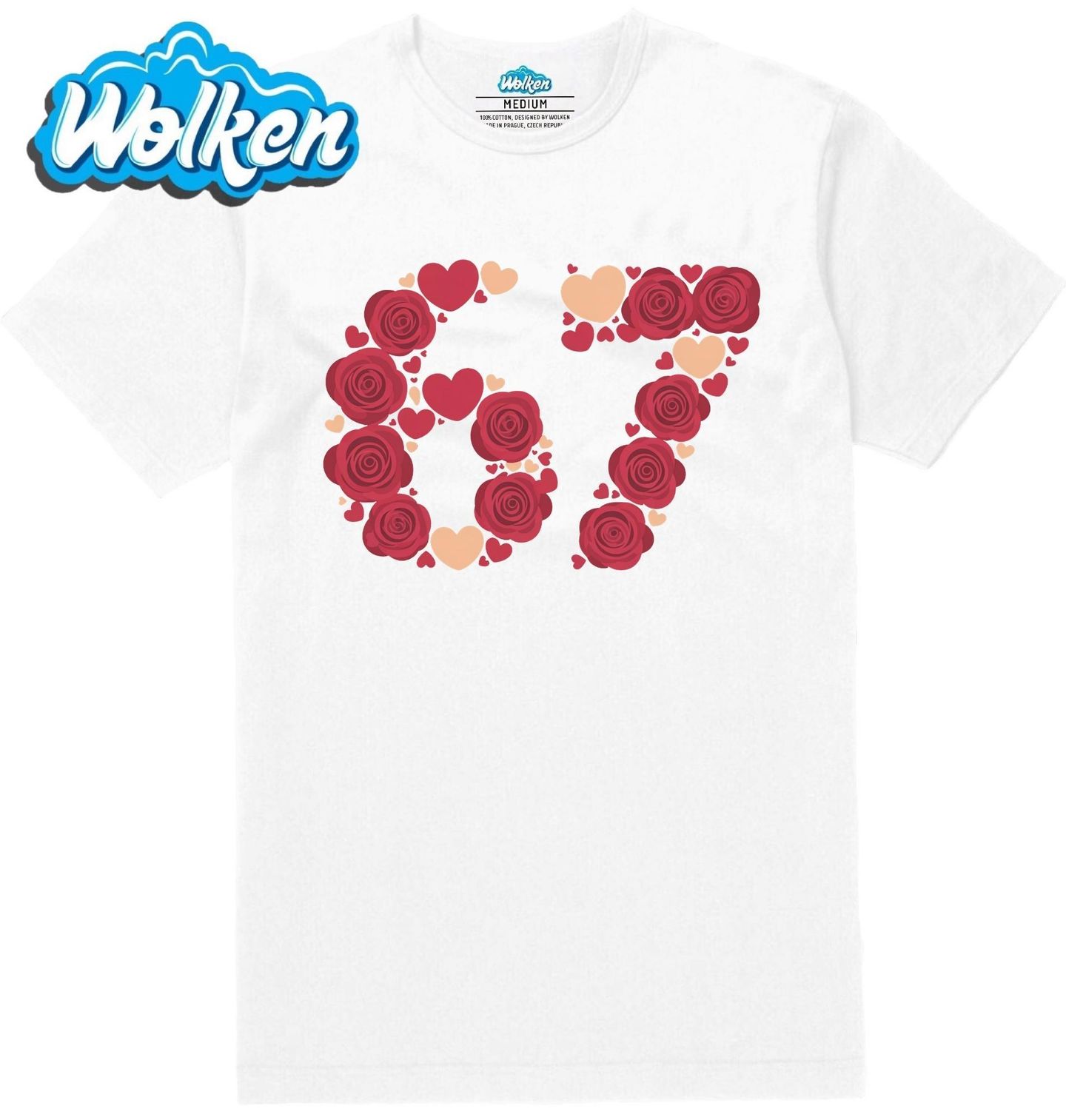 Pánské tričko  67 z Růží Six Seven Meme.jpg