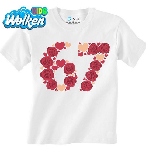 Obrázek produktu Dětské tričko 67 z Růží Six Seven Meme
