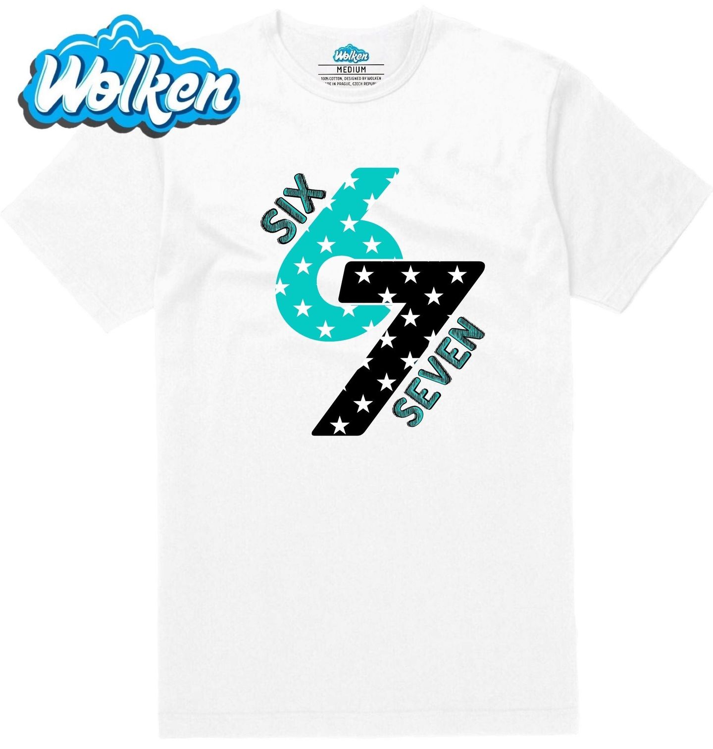 Pánské tričko  Hvězdné Číslo 67 Six Seven Meme.jpg