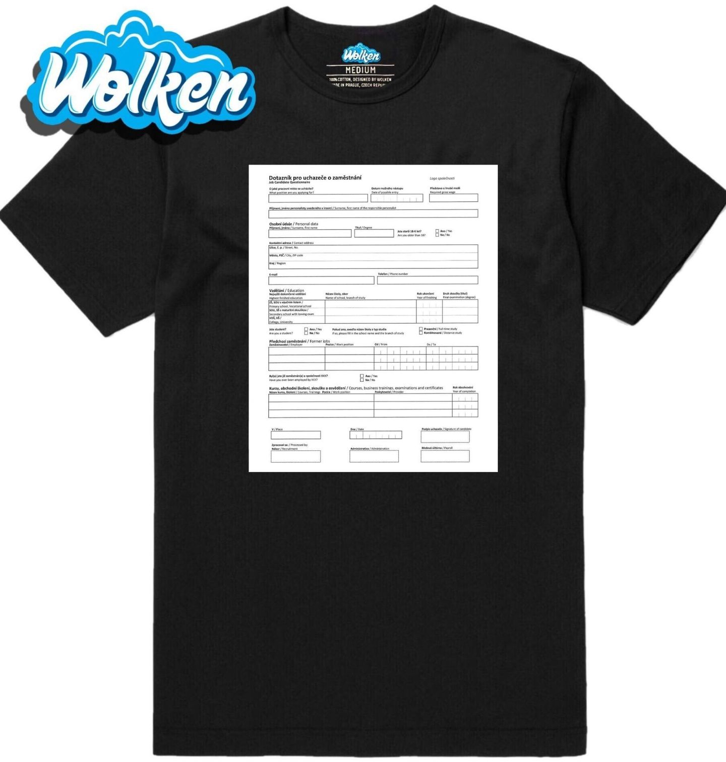 Pánské tričko Dotazník pro uchazeče o zaměstnání.jpg