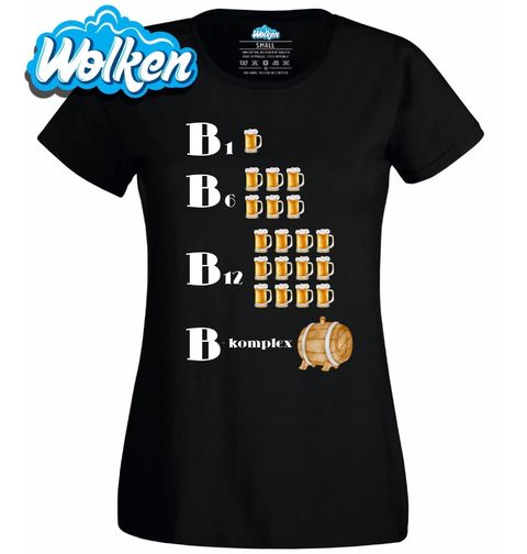 Obrázek produktu Dámské tričko Pivní dávkování B-vitaminů